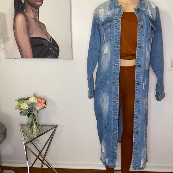 Stylish Jean Jacket - Picture 1 of 8